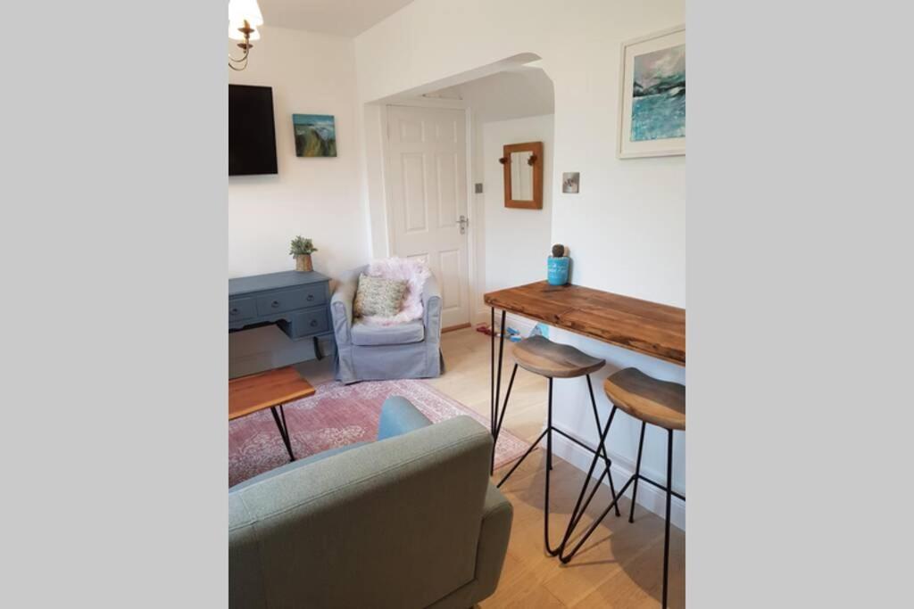 St Ives Apartment Private Parking With Garden 10 Minute Walk Into Town And Beach Luaran gambar
